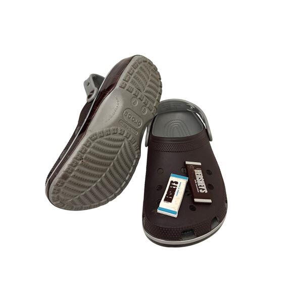Crocs Shoes Hershey's Classic Clog Brown Limited Edition Size Men's 5 Women's 7 - Picture 3 of 5